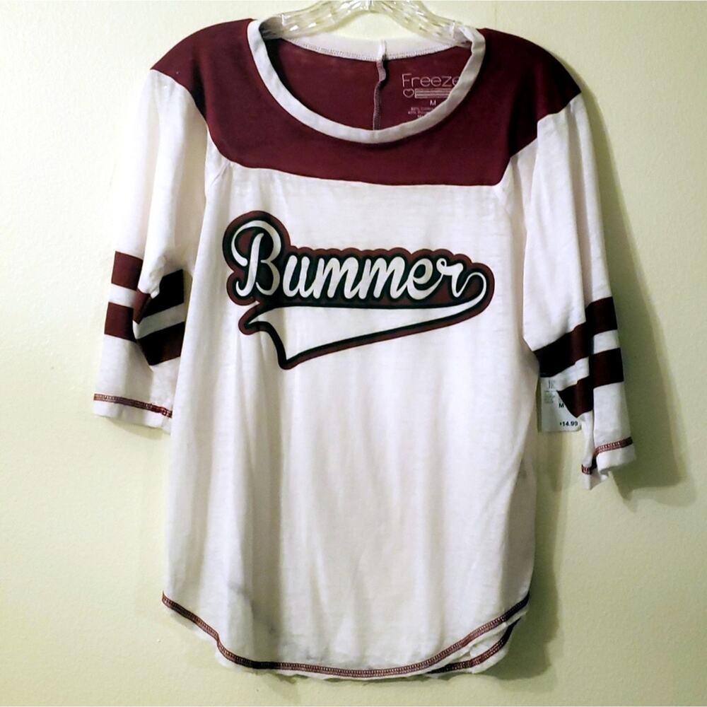 Rue 21| Freeze 3/4 Sleeve "Bummer" shirt